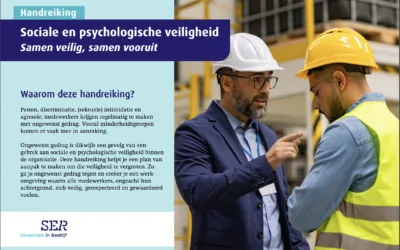 Handreiking: Psychologische en sociale veiligheid op de werkvloer