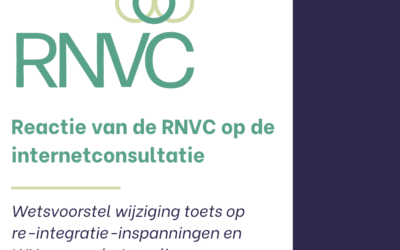 RNVC reageert op wetsvoorstel toets op re-integratie-inspanningen